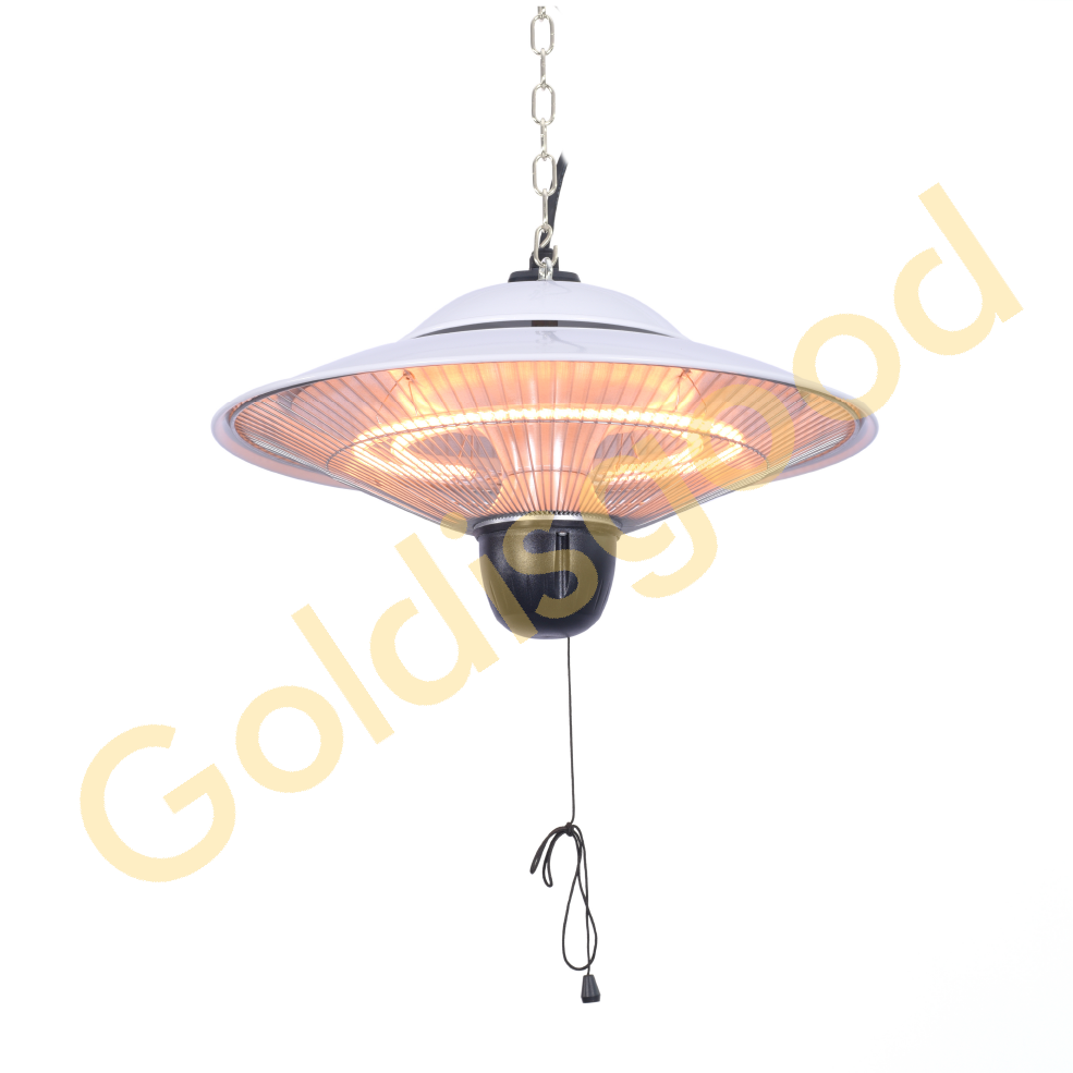 Factory ceiling radiant heater