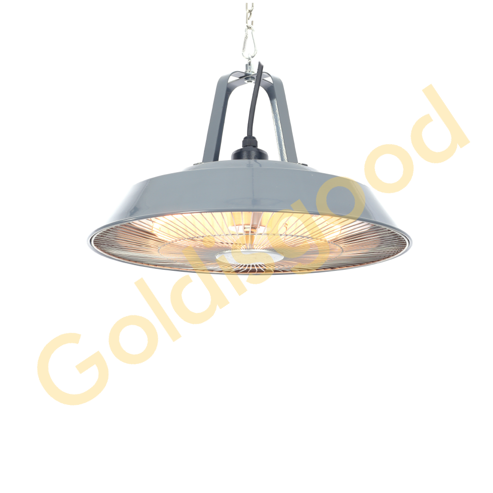 Recessed infrared ceiling heater