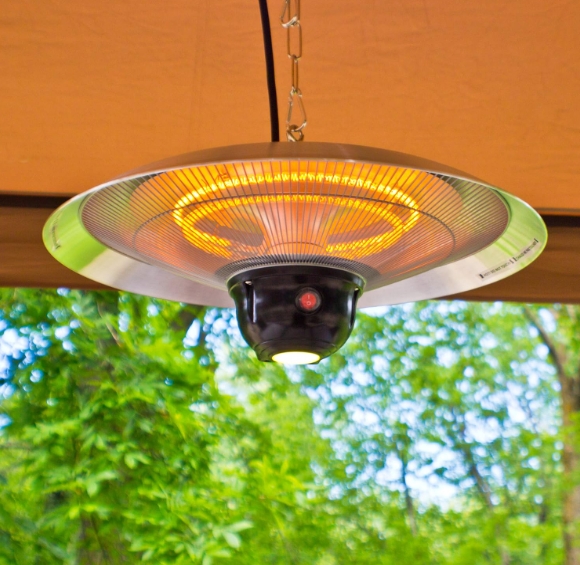 Workshop ceiling infrared heater